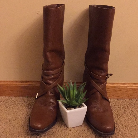 Authentic PRADA Soft Buttery Leather Boots Size 37 - Picture 3 of 8